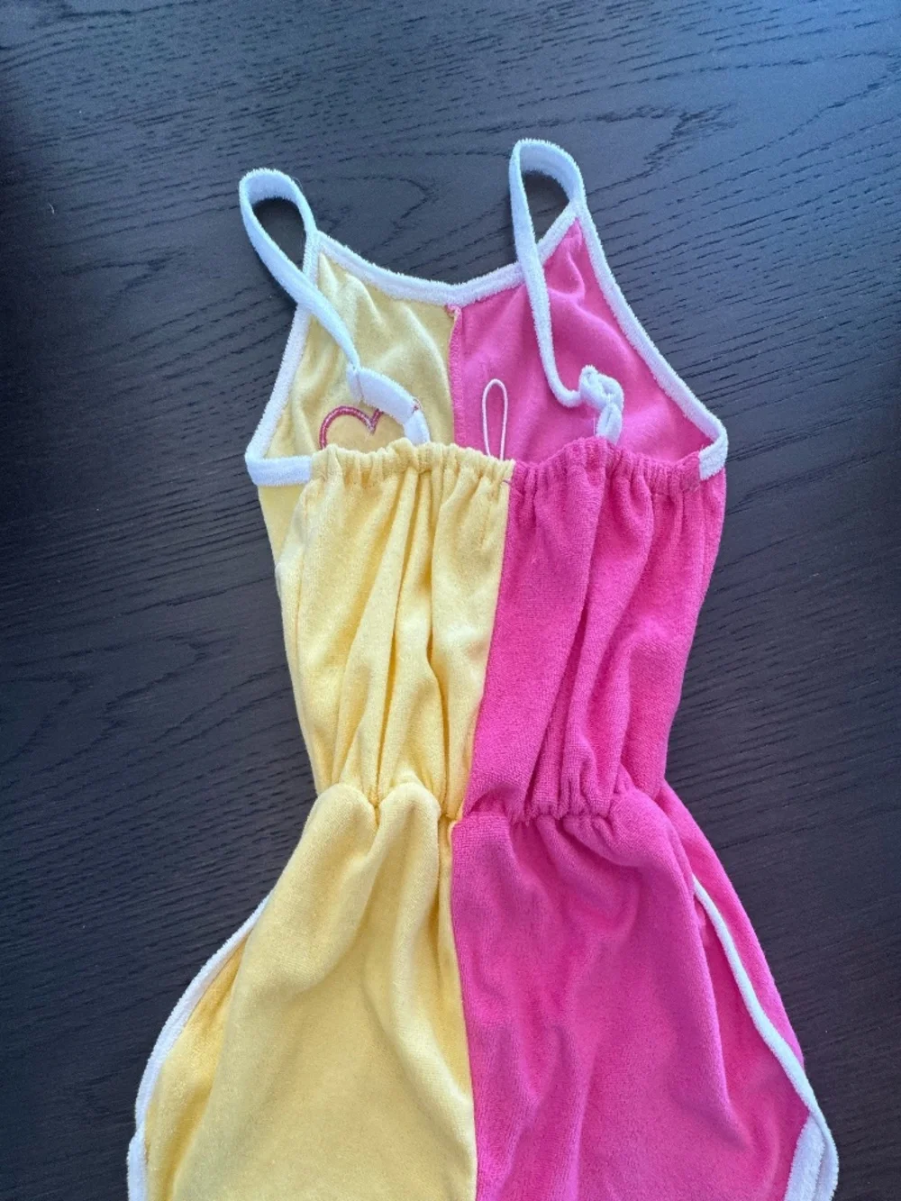 Lola + the Boys Terry Cloth Romper